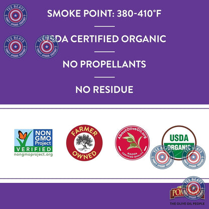 Pompeian_USDA_Certified_Organic_Extra_Virgin_Olive_Oil_Non-Stick_Cooking_Spray,_No_Propellants,_5_Fl_Oz