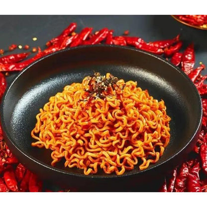 Samyang_Buldak_Spicy_Ramen,_Hot_Chicken_Ramen,_Korean_Stir-Fried_Instant_Noodle,_Original,_1_Bag_with_5_Pack_ramen__black_buldak_korean_Food