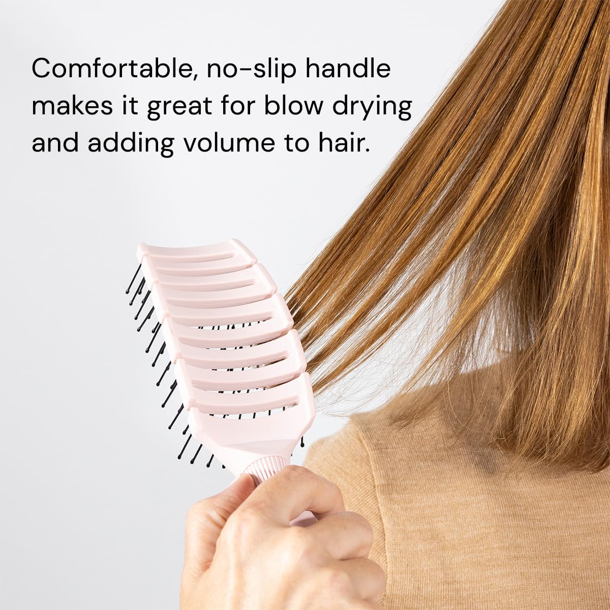 L'ANGE_HAIR_Siena_Wide_Curved_Vented_Brush_|_Detangle_with_Nylon_Bristles_Best_for_Tangles_and_Knots_Ideal_Men_Women_Brushes