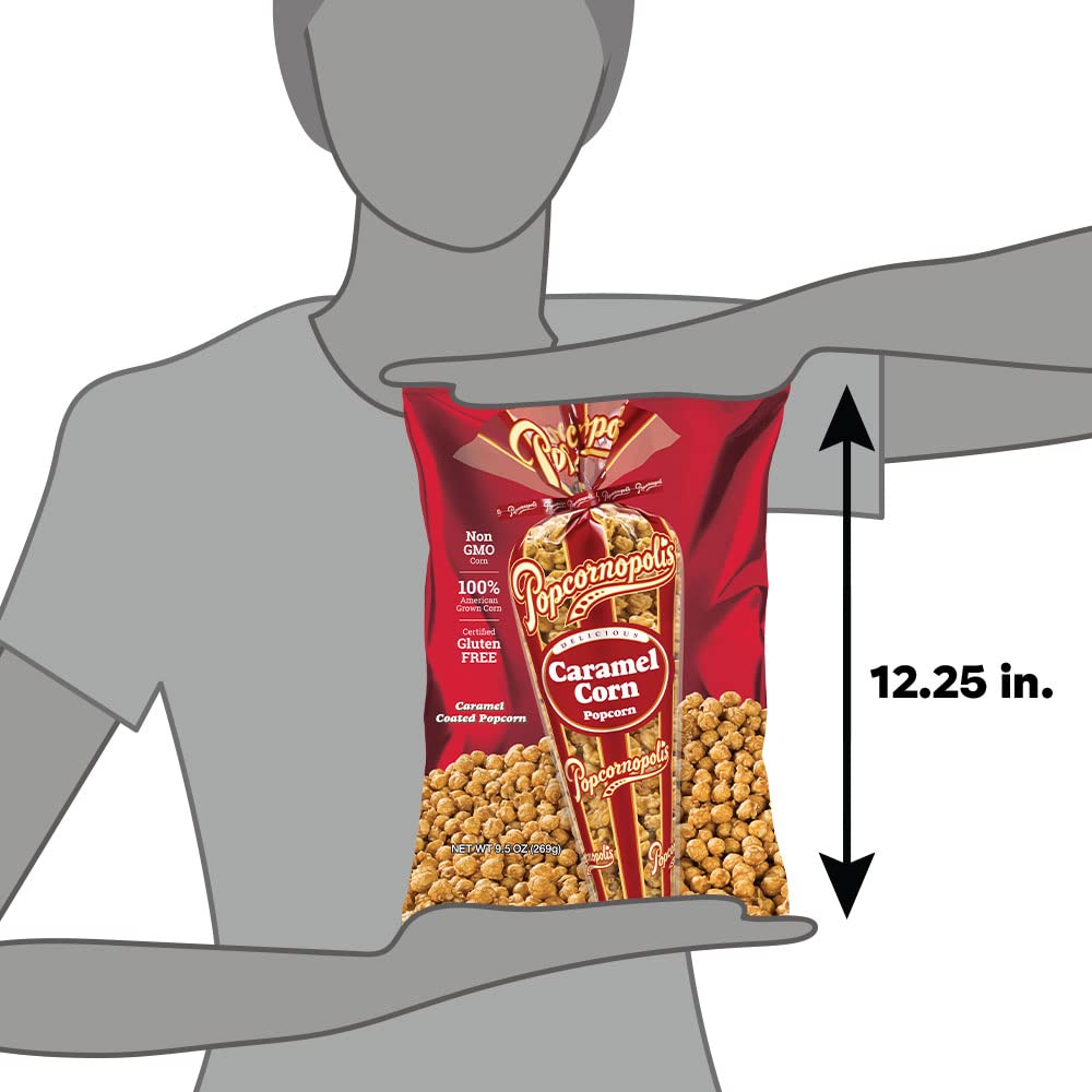 Popcornopolis_Gourmet_Caramel_Corn_Popcorn,_Popped_Popcorn_Snack_Bags_9.5_Oz_Crispy_Sugar_Crunchy