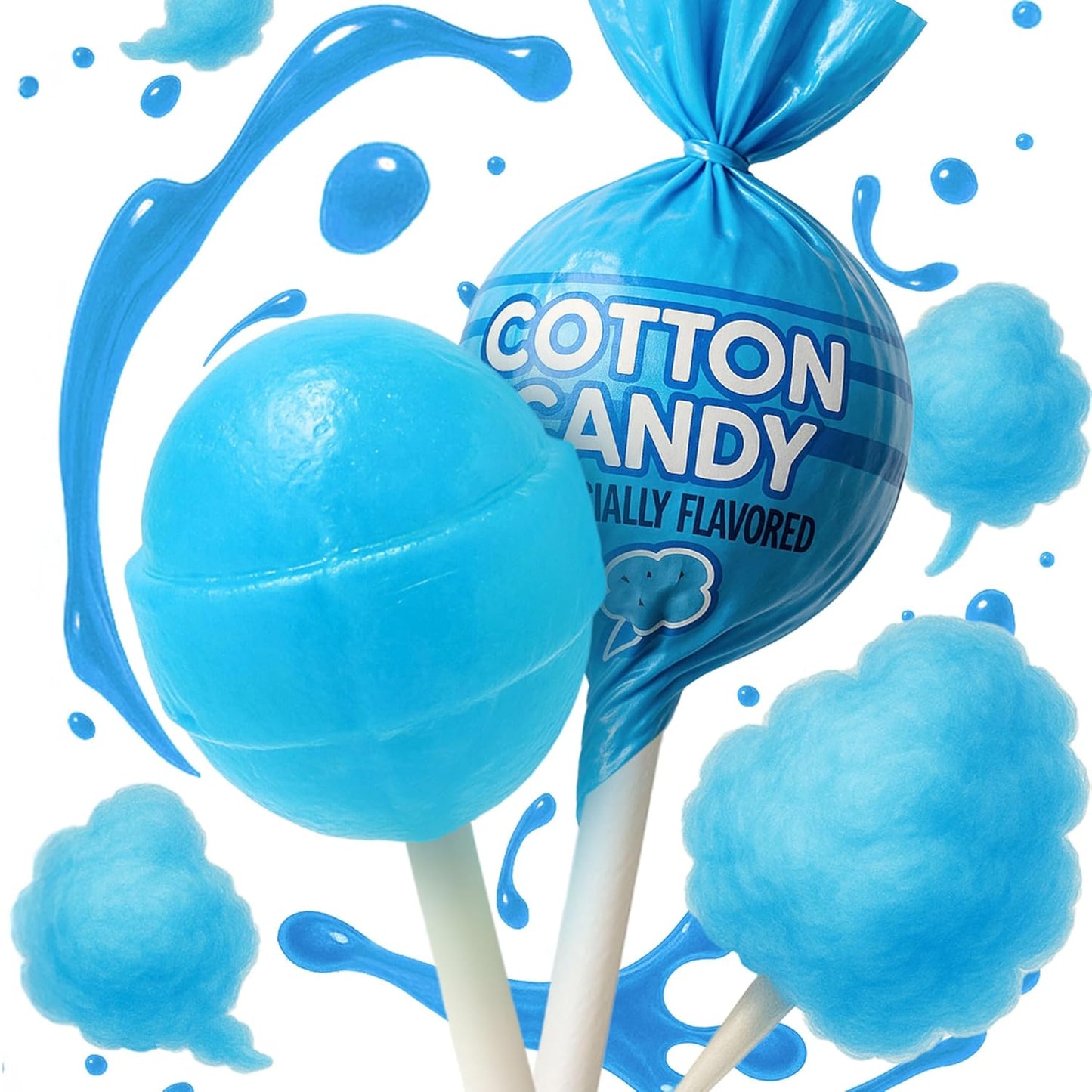 Cotton_Candy_Mini_Lollipops_–_65_Count_Bulk_Pack,_Individually_Wrapped_Sweet_Blue_Suckers_for_Kids,_Parties,_Birthdays,_Events_&_Parades