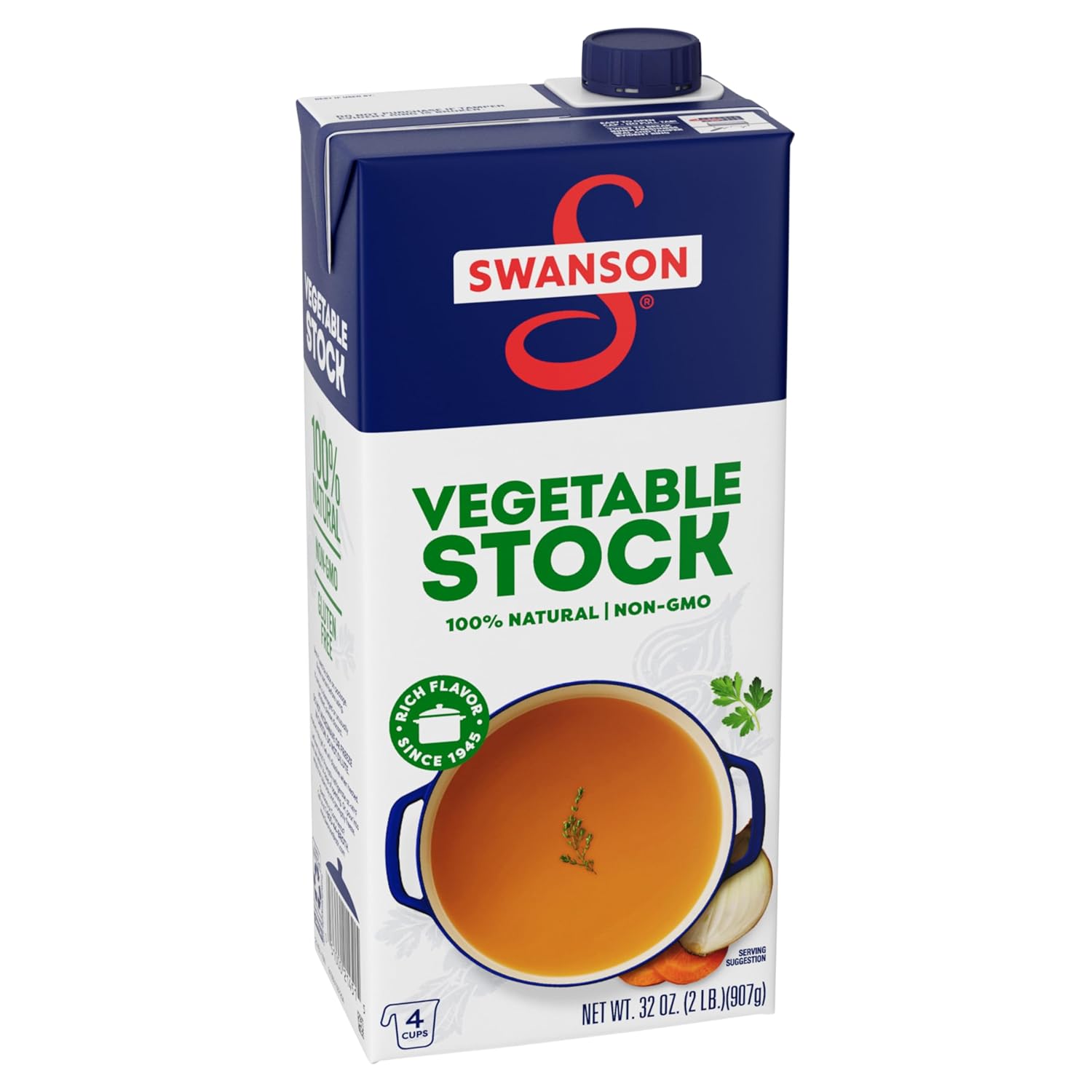 Swanson_100%_Natural,_Gluten_Free_Vegetable_Stock,_32_oz_Carton