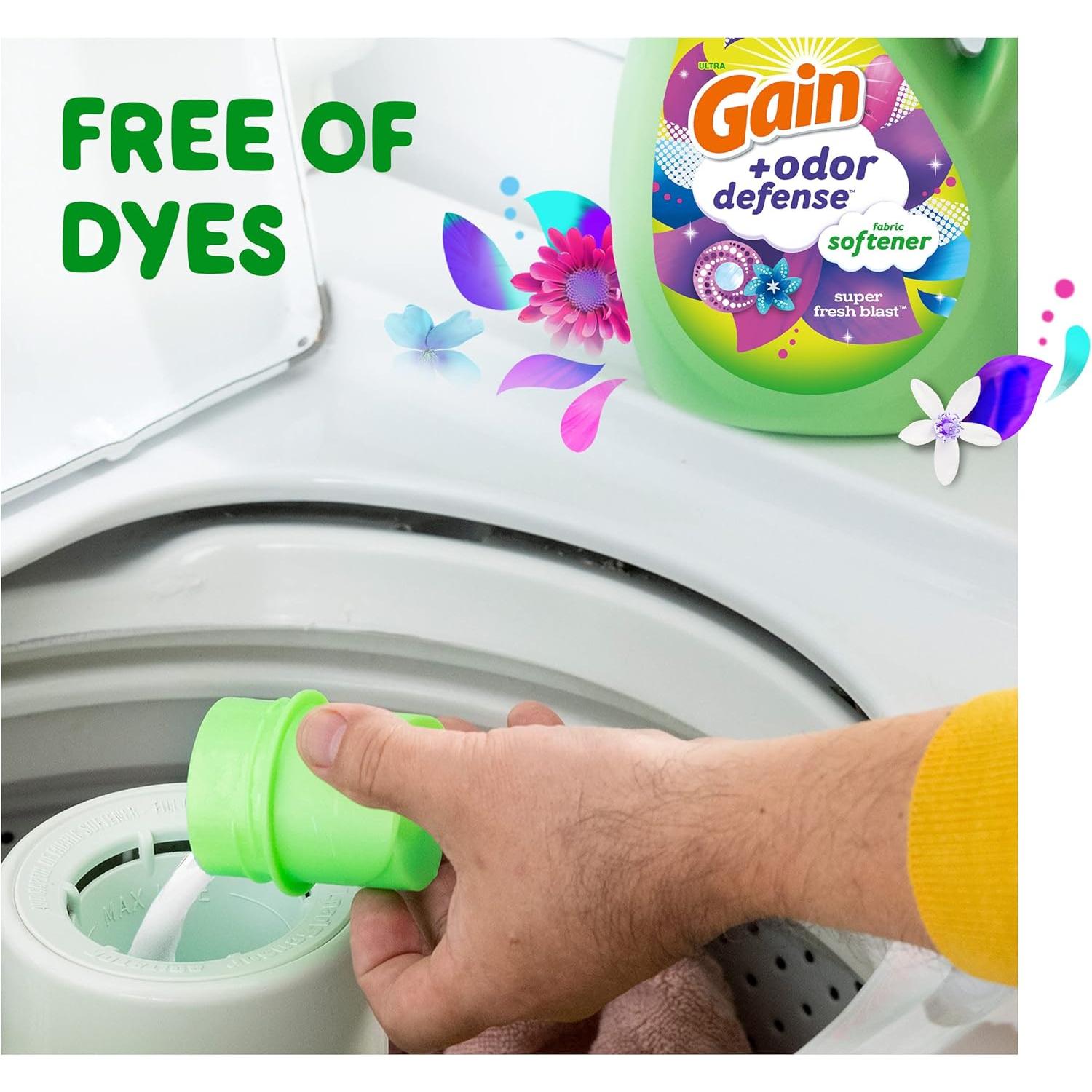 Gain_+_Odor_Defense_Liquid_Fabric_Softener_140_oz_HE_Compatible_with_Super_Fresh_Blast_Scent