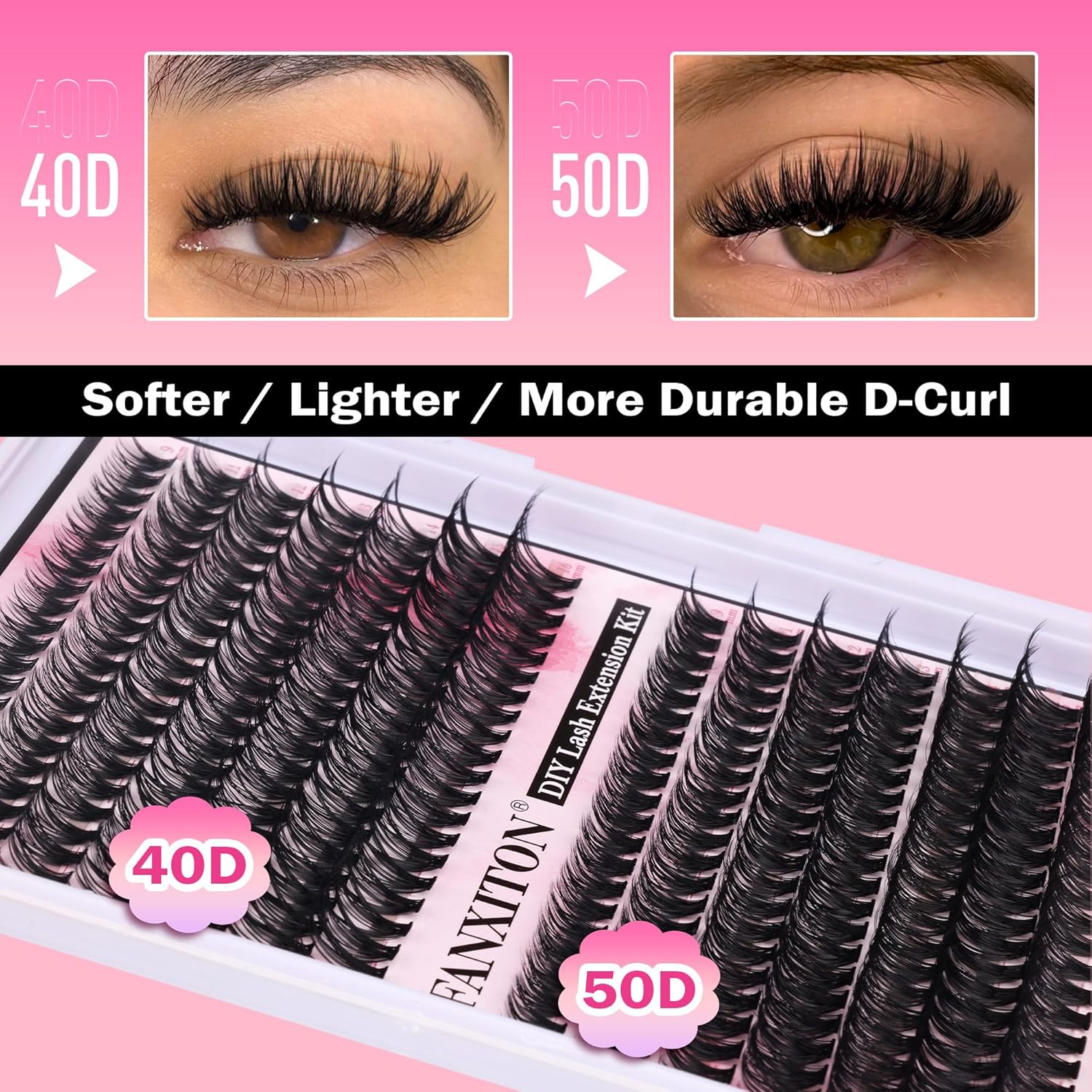 FANXITON_DIY_Lash_Extension_Kit_D_Curl_volume_lash_clusters_(40D+50D)