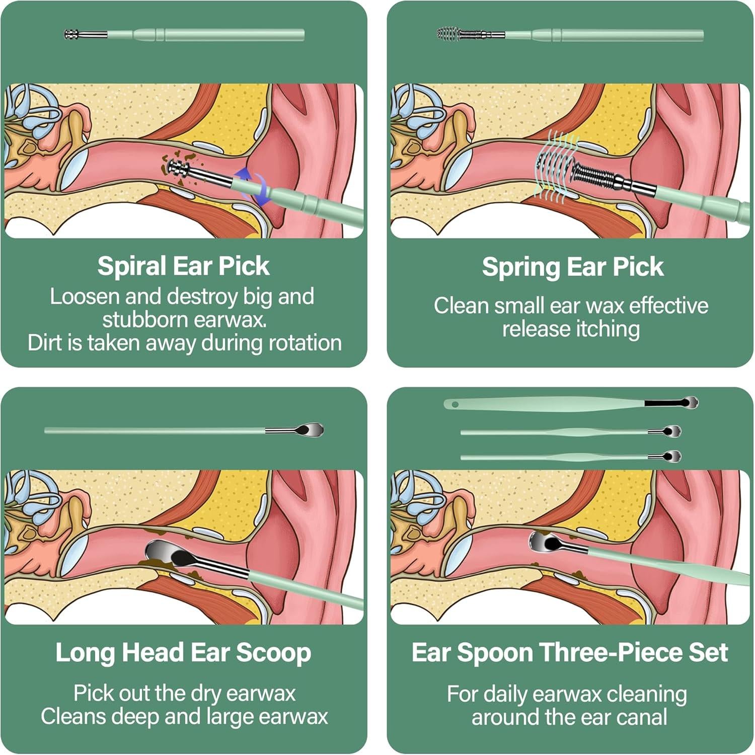 POZILAN_Ear_Cleaning_Kit_with_LED_Light_-_15_Pack_Ear_Wax_Removal_Kit_for_Kids_and_Adults,_Earwax_Spoon_Digger_&_Tweezers_for_Ear_Cleaning_Tool_Present_Set