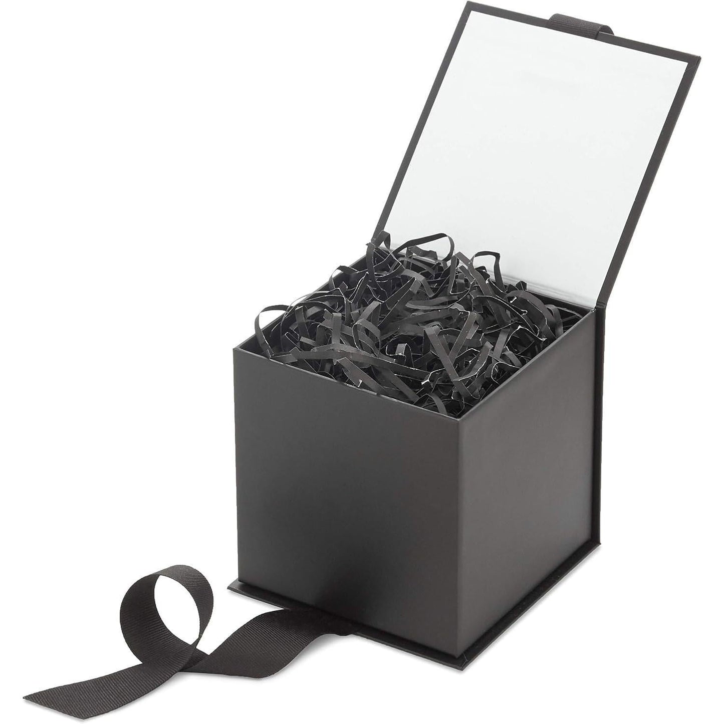 Hallmark_Small_Gift_Box_with_Bow_and_Shredded_Paper_Fill_(Black_4_inch_Gift_Box)_for_Weddings,_Graduations,_Birthdays,_Father's_Day,_Groomsmen_Gifts,_All_Occasion