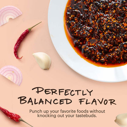 Momofuku_Chili_Crunch_by_David_Chang,_(5.3_Ounces),_Chili_Oil_with_Crunchy_Garlic_and_Shallots,_Spicy_Chili_Crisp