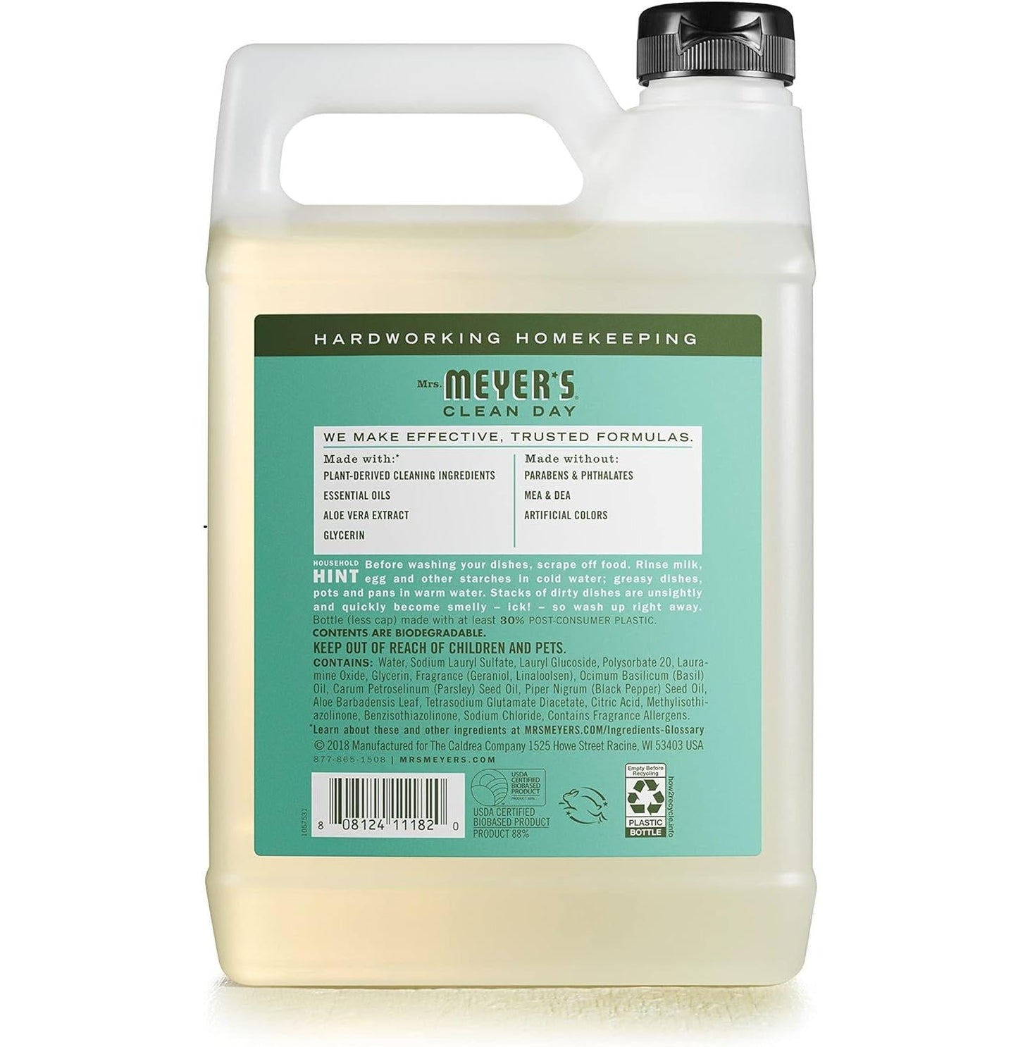 MRS._MEYER'S_CLEAN_DAY_Liquid_Dish_Soap_Refill,_Biodegradable_Formula,_Basil,_48_fl._oz