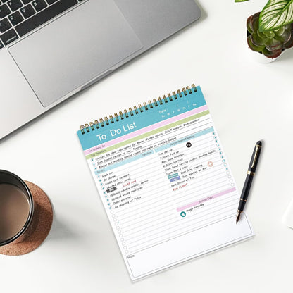 To_Do_List_Notepad,_Spiral_Bound_Undated_Daily_Planner,_52_Sheets_Tear_Off_Task_Planning_Pad_with_Checklist,_For_Work_Office_Home