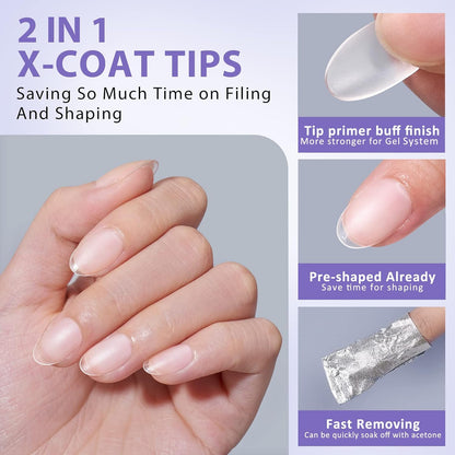 Extra_Short_Almond_Nail_Tips_-_BTArtbox_Gel_Nail_Tips_Natural_X-COAT_Tips_with_Tip_Primer_Cover,_Pre-shaped_Full_Matte_Oval_Gel_Press_On_Nails_Clear_Soft_Fake_Nails_for_Acrylic_Nail_Extensions_Sizes