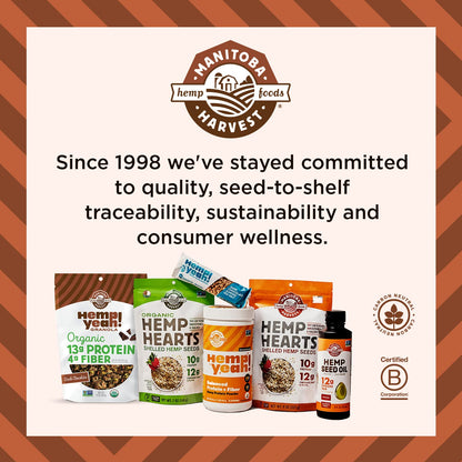 Manitoba_Harvest_Hemp_Yeah!_Granola_10_oz_-_Dark_Chocolate,_13_g_Protein,_3_g_Omegas_3_&_6,_4_g_Fiber,_Organic_&_Non-GMO,_Breakfast_Muesli