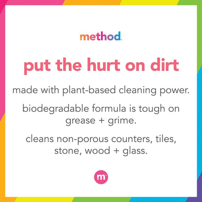 Method_All-Purpose_Cleaner_Spray,_French_Lavender,_Plant-Based_and_Biodegradable_Formula_Perfect_for_Most_Counters,_Tiles_and_More,_28_Fl_Oz
