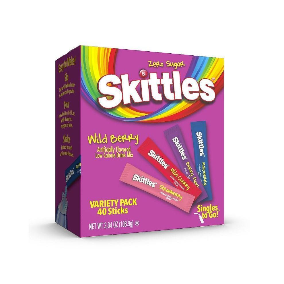(_Variety_of_Flavors)_Skittles_Singles_To_Go_Tropical_Flavors_Variety_Pack,_Powdered_Drink_Mix,_40_Count