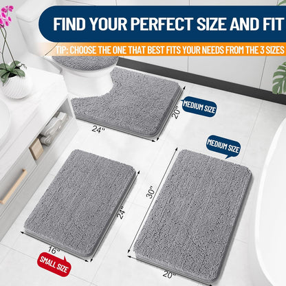 OLANLY_Soft_Chenille_Bathroom_Rugs,_Absorbent_&_Quick_Dry,_Rubber_Backing,_Machine_Washable_Bath_Mats_for_Floor,_Tub_&_Shower,_Home_Decor_Accessories