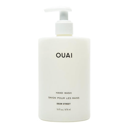 OUAI_Hand_Wash,_Dean_Street_-_Liquid_Hand_Soap_with_Jojoba,_Avocado,_&_Rose_Hip_Oil_for_Replenished_Skin_-_Gentle_Exfoliating_Kitchen_&_Bathroom_Soap_(16_Fl_Oz)
