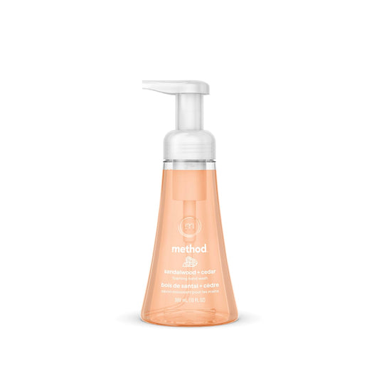 Method_Foaming_Hand_Wash,_Sandalwood_+_Cedar,_10_fl_oz,_3_pack