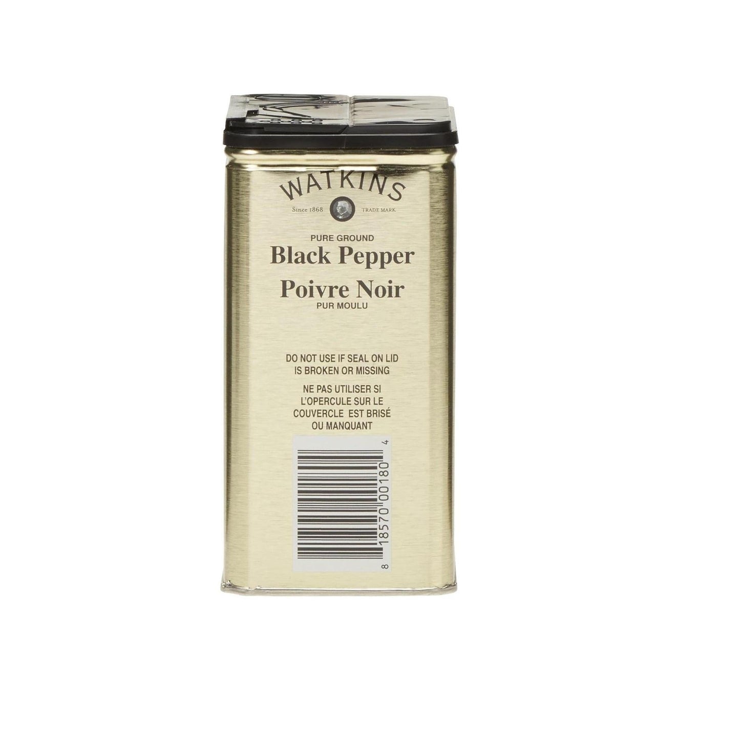 Watkins_Gourmet_Spice_Tin_-_Pure_Ground_Black_Pepper,_6_oz._Tin,_1-Pack,_Flavor