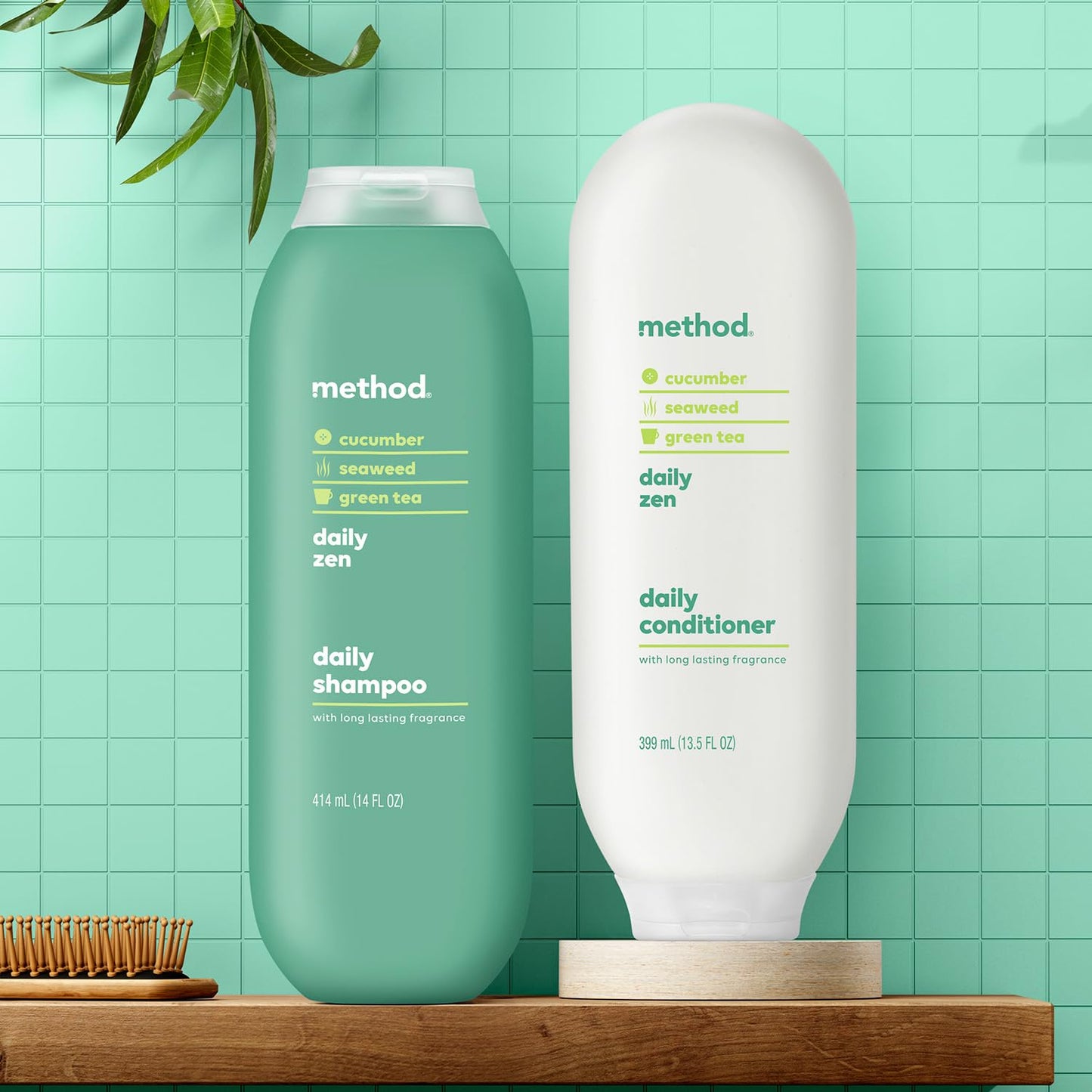 Method_Everyday_Shampoo,_Daily_Zen_with_Cucumber,_Green_Tea,_and_Seaweed_Scent_Notes,_Paraben_and_Sulfate_Free,_14_oz_(Pack_of_1)