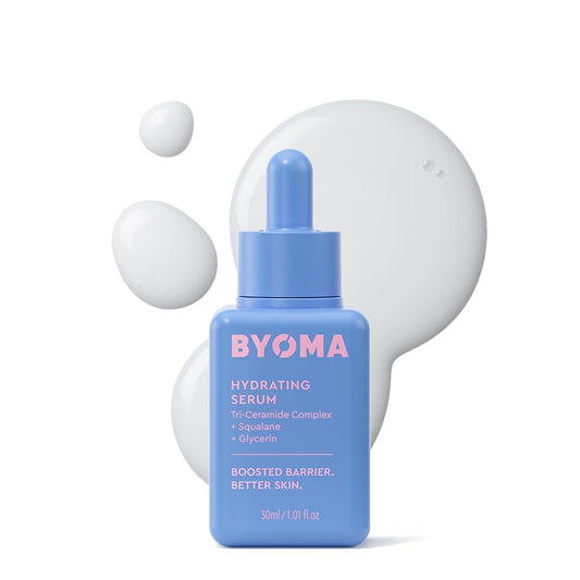 BYOMA_Hydrating_Serum_-_Moisturizing_Facial_Serum_with_Squalane,_Glycerin_&_Ceramides_-_Hydrating_for_Glowing,_Dewy_Skin_-_1.01_fl._oz