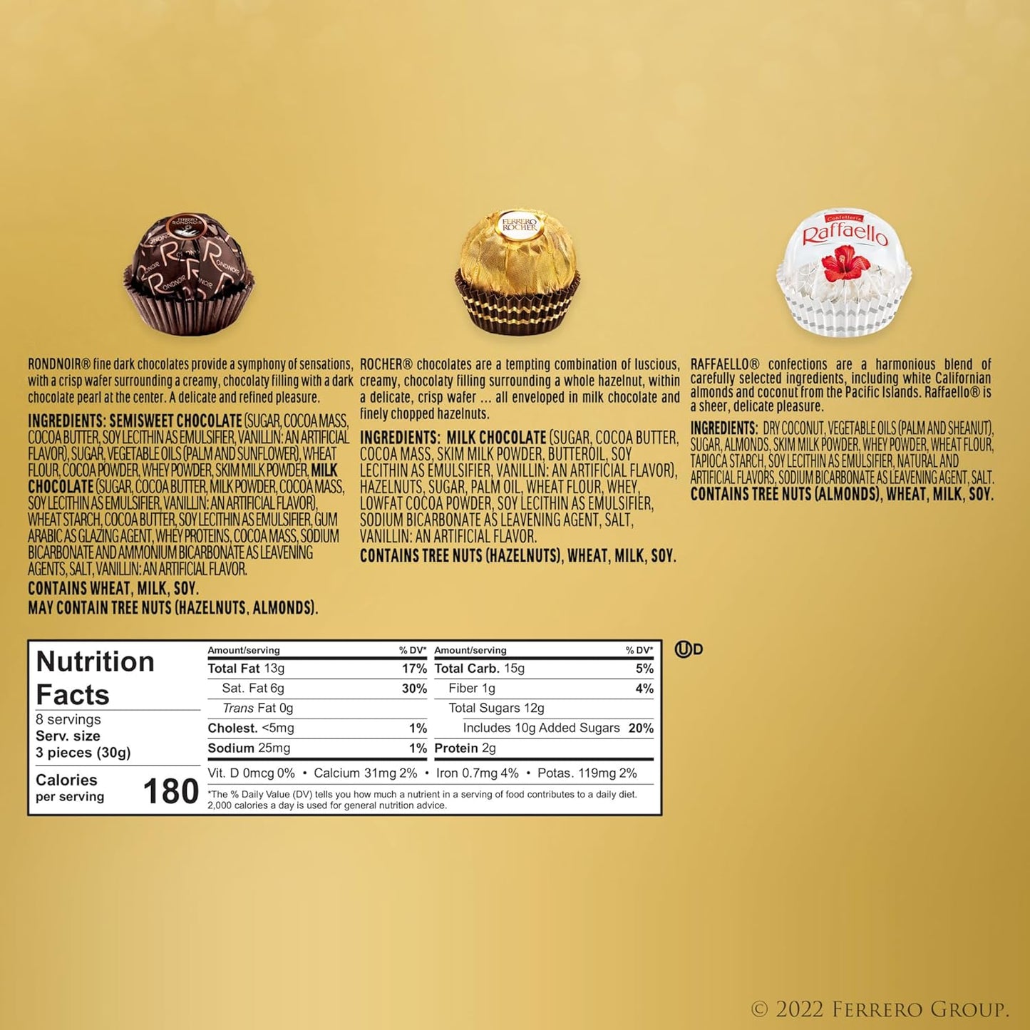 Ferrero_Collection,_Premium_Gourmet_Assorted/Dark_Hazelnut_Milk_Chocolate,_Dark_Chocolate_and_Coconut,_9.1_oz