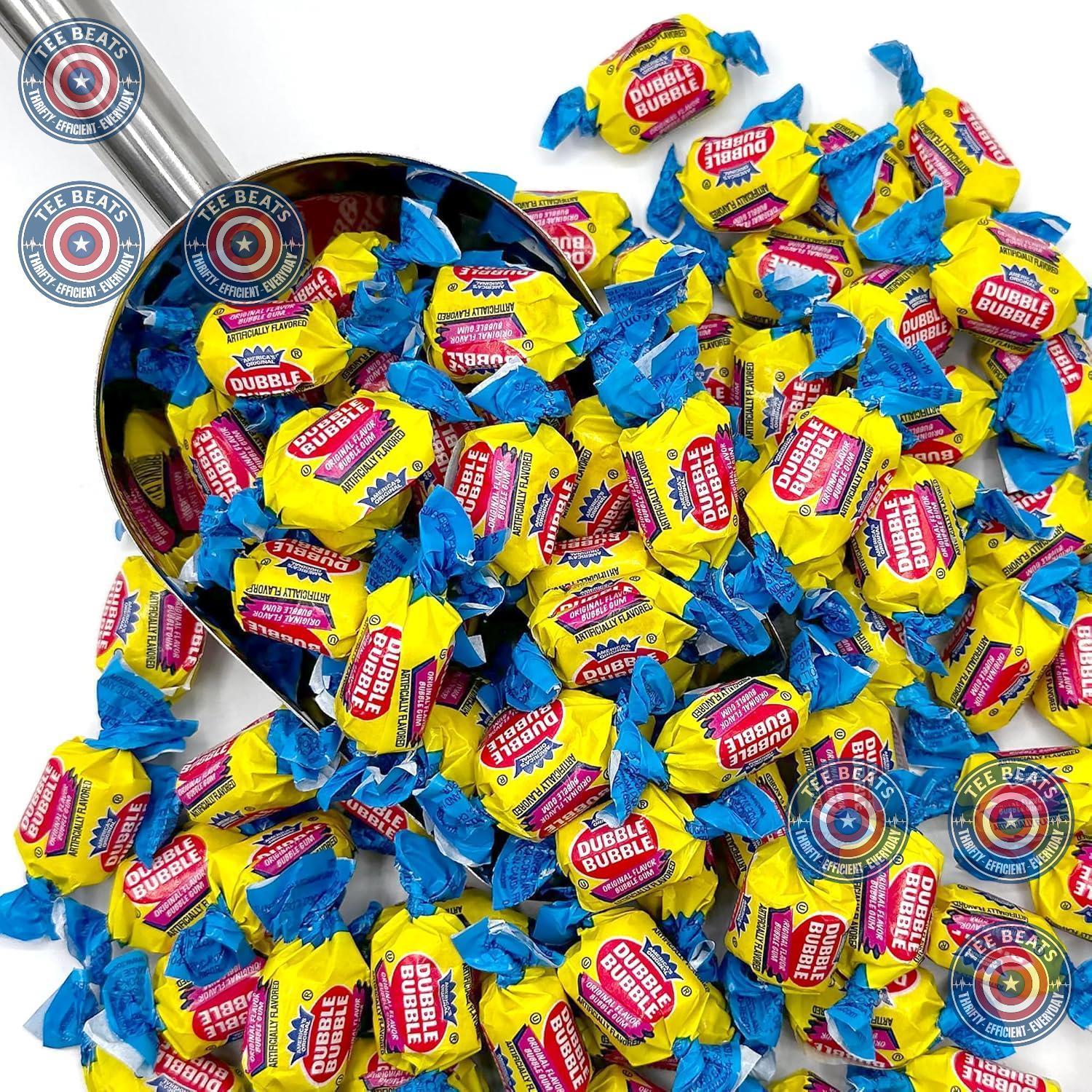 Dubble_Bubble_Original_Flavor_Gum_-_1_Pound_Individually_Wrapped_Chewing_(Approx._70_Pieces)