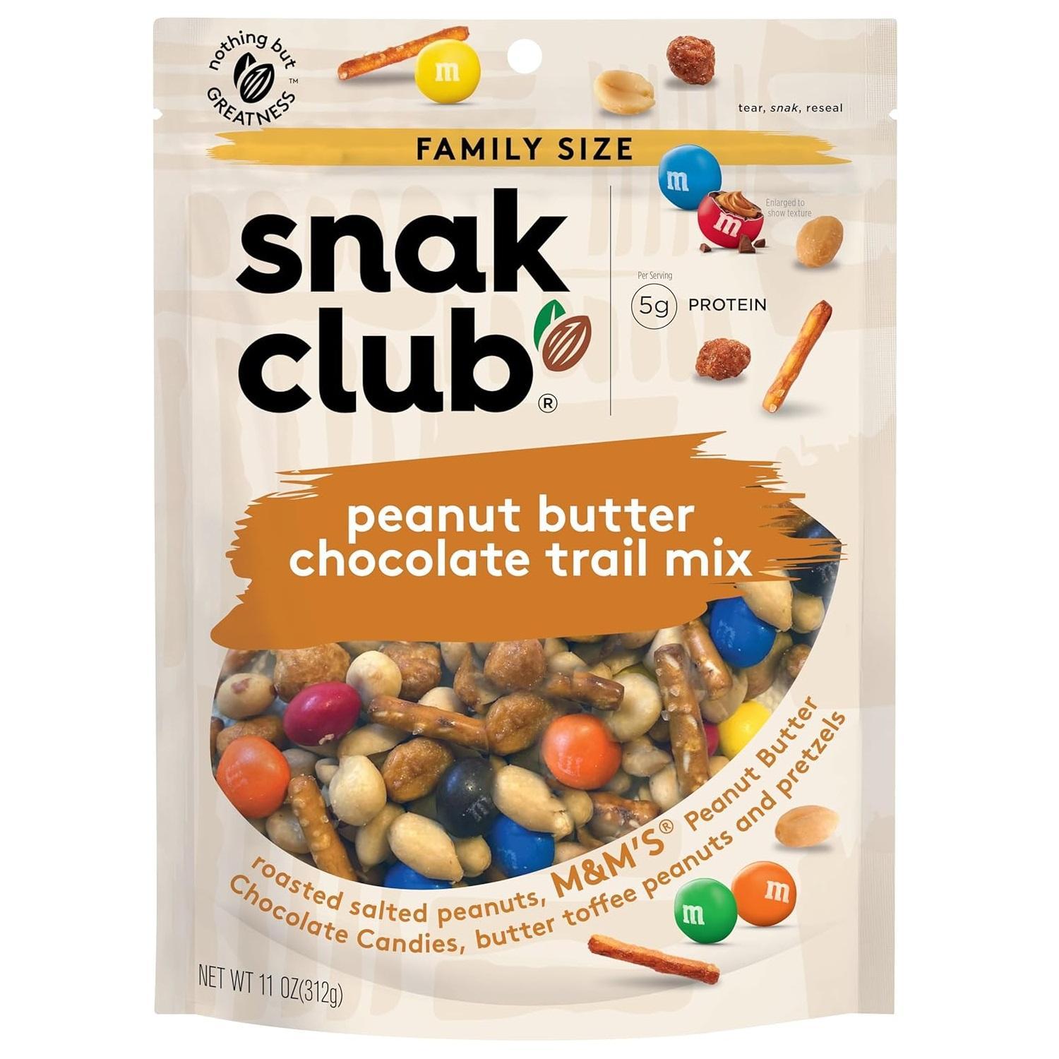 Snak_Club_Peanut_Butter_Chocolate_Trail_Mix,_Toffee_Peanuts,_Pretzels,_Candies,_Family_Size,_11_Ounce_Snack_Sweet_Dessert_Bonbon