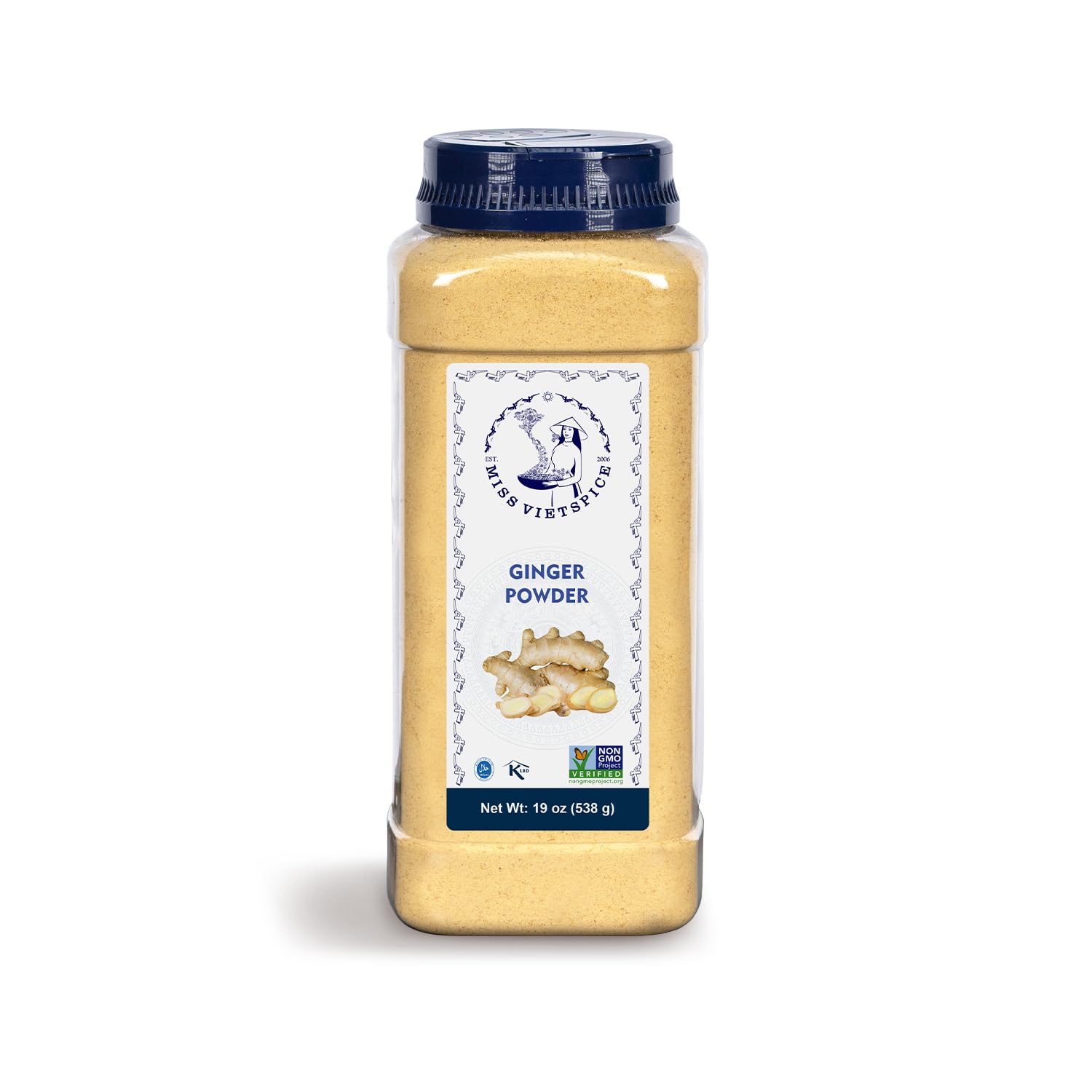 MISS_VIETSPICE_Ginger_Powder,_19_Oz_(538g),_Powdered_Ginger,_Ginger,_Ground_Ginger,_Ground_Ginger_Powder,_Ginger_Spice,_Ginger_Root_Powder,_Natural,_NON-GMO,_Kosher,_Ginger_Powder,_Essential_Spicy_Flavor,_for_Curry,_Easy_Mixing,_Baking,_Tea,_Cooking