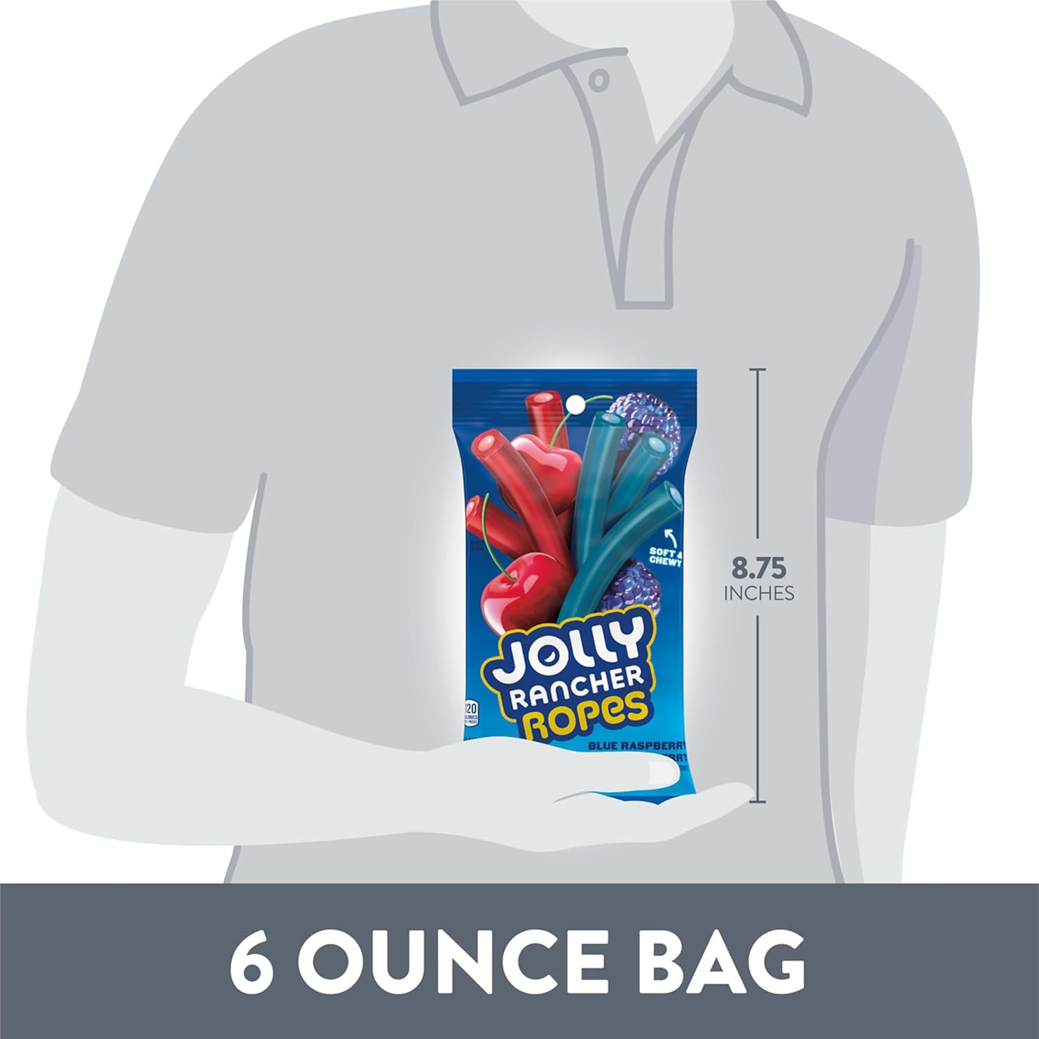 JOLLY_RANCHER_Ropes_Blue_Raspberry_and_Cherry_Flavored_Candy_Bag,_6_oz