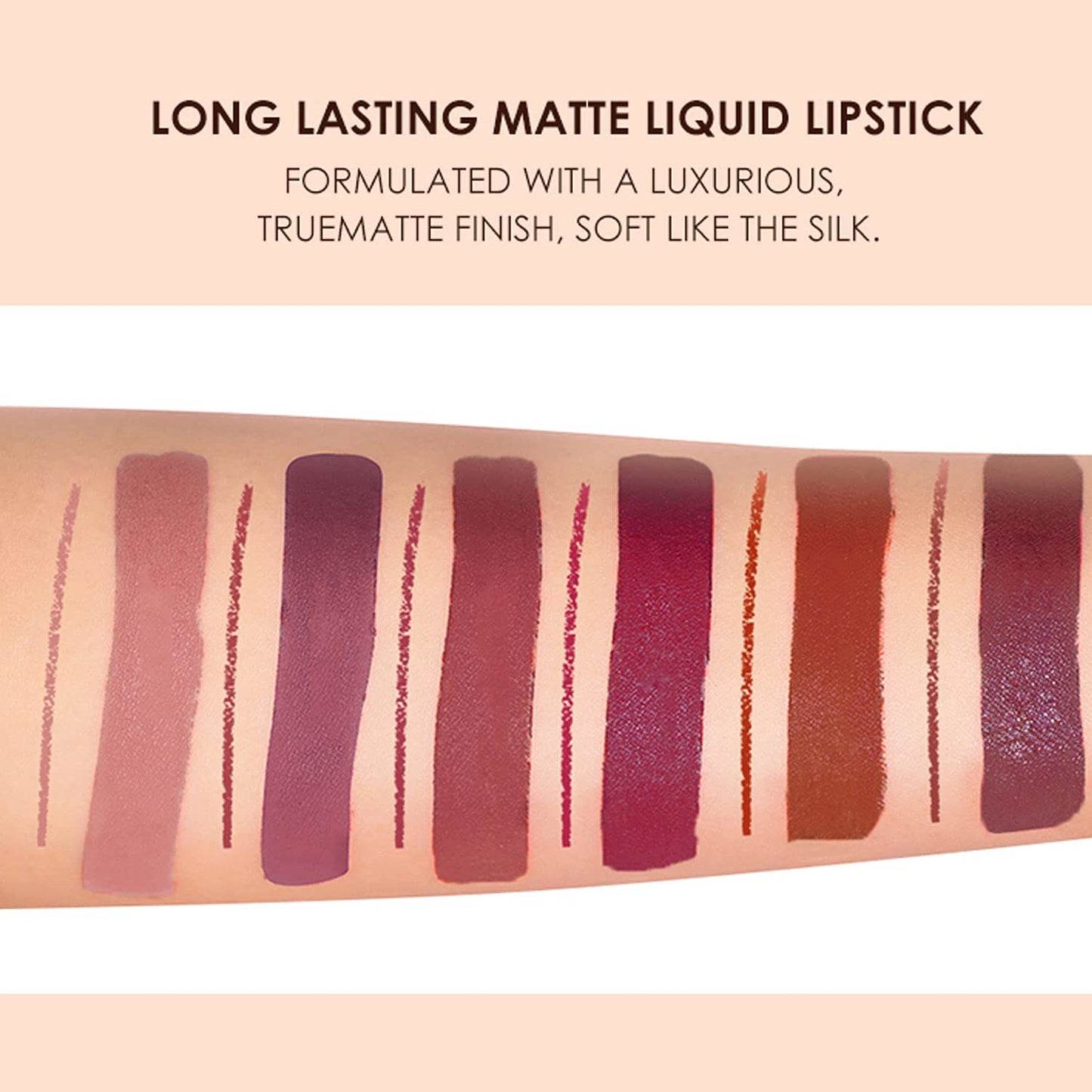 BestLand_12Pcs_Matte_Liquid_Lipstick_+_Lip_Liner_Pens_Set_-_One_Step_Lips_Makeup_Kits_Pigment_Velvety_Nude_Lip_Stain_Waterproof_Long_Wear_Lip_Gloss_Make_up_Gift_Set,_Cosmetic_Glossy_Cosmetic_Glossy_Lip_Care_Long_Lasting