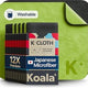 12 Pack - Black / Green