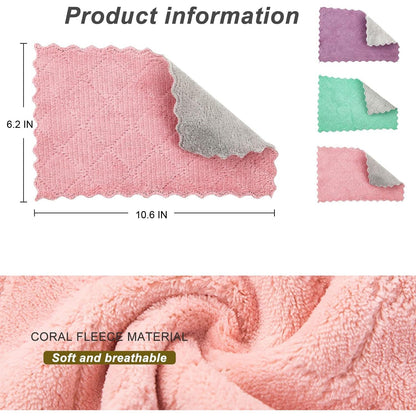 20_Pack_Cleaning_Cloth_Kitchen_Cloth,_Dish_Towels_Super_Absorbent_Coral_Velvet_Dishtowels,_Microfiber_Premium_Soft_Tea_Towels,_Quick_Dry_Rags,_Multipurpose_Reusable_Washcloths,_Non-Stick_Oil_Cloths.