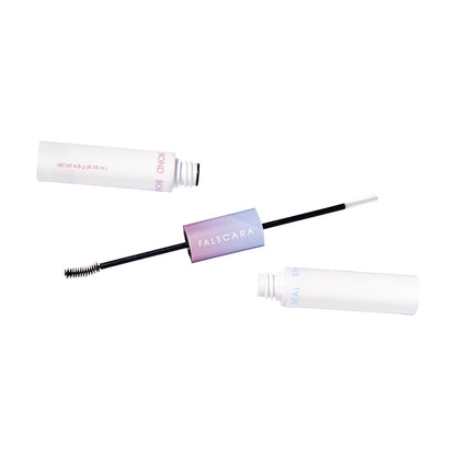 KISS_Falscara_Bond_and_Seal_For_False_Eyelash_Wisps,_Adhesive_for_False_Eyelash_Extensions_Look_Clusters,_Includes_Double-Sided_Tube_of_BOND_0.15_oz._and_SEAL_0.14_oz.,_Black_Makeup_Salon_Flawless_Cosmetic_Eyelashes_Extensions_Mascara