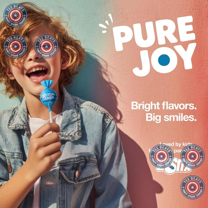 Cotton_Candy_Mini_Lollipops_–_65_Count_Bulk_Pack,_Individually_Wrapped_Sweet_Blue_Suckers_for_Kids,_Parties,_Birthdays,_Events_&_Parades