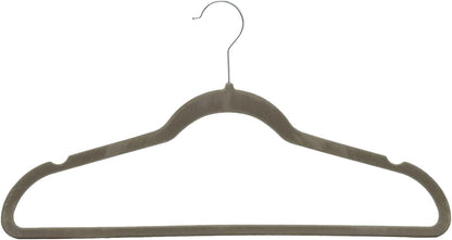 Amazon_Basics_Slim_Velvet_Non-Slip_Space_Saving_Suit_Clothes_Hangers,_Sturdy_Metal,_Gray/Silver,_30-Pack