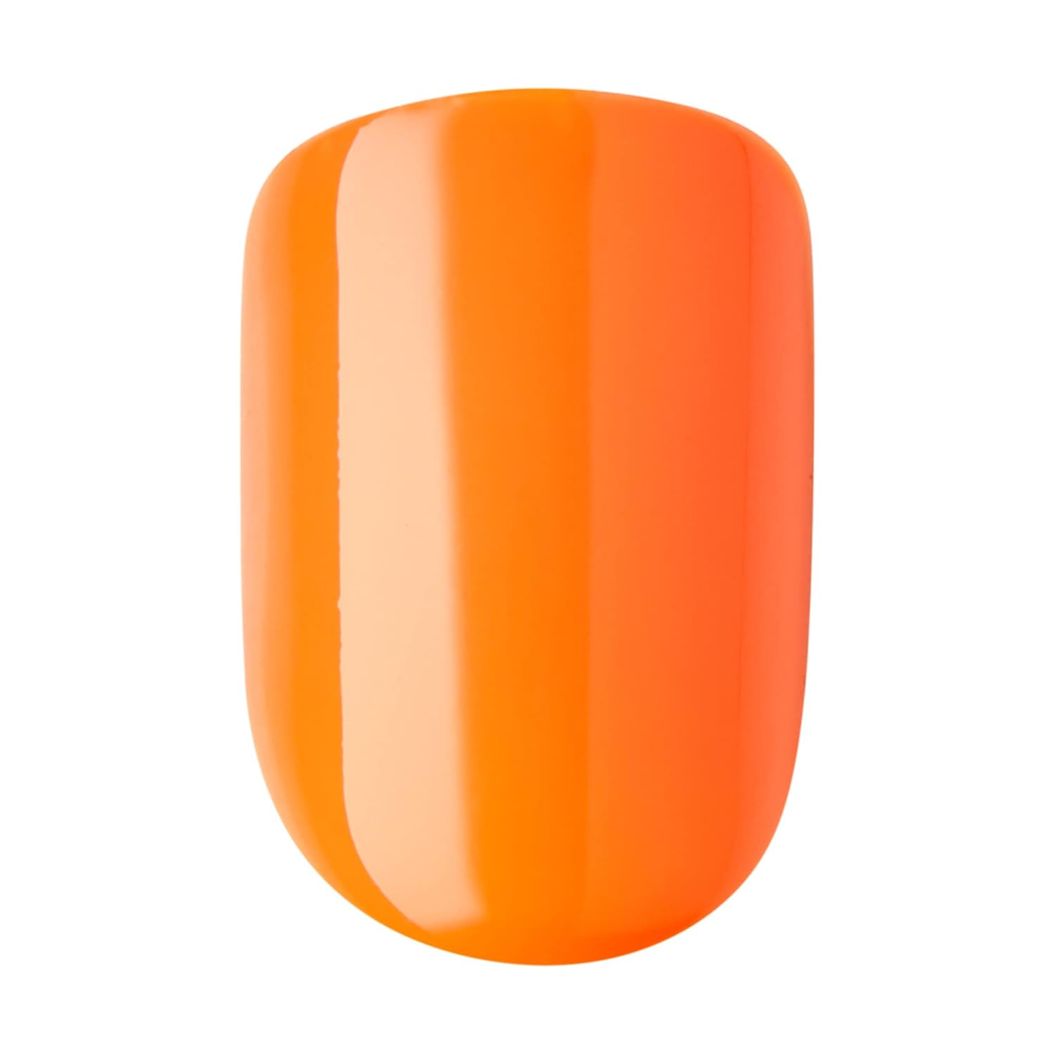 imPRESS_Color_Press_On_Nails,_‘'Sweet_Mango',_Solid_Orange,_Short_Squoval,_PureFit_Technology,_Patented_Super_Hold_Adhesive,_Chip_Proof,_Smudge_Proof,_Mini_Nail_File,_Manicure_Stick_&_30_Fake_Nails