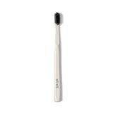 Boka Classic Manual Toothbrush with Extra Soft Activated-Charcoal, Tapered Bristles, Bioplastic Handle that Includes Travel Cap, Dentist-Approved, Great for Adults and Kids