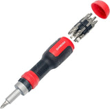 SHARDEN Multi Screwdriver 13-in-1 Screw Driver Adjustable Screwdriver Set Multitool All in One with Torx Security, Flat Head, Phillips, Hex, Square and 1/4 Nut Driver