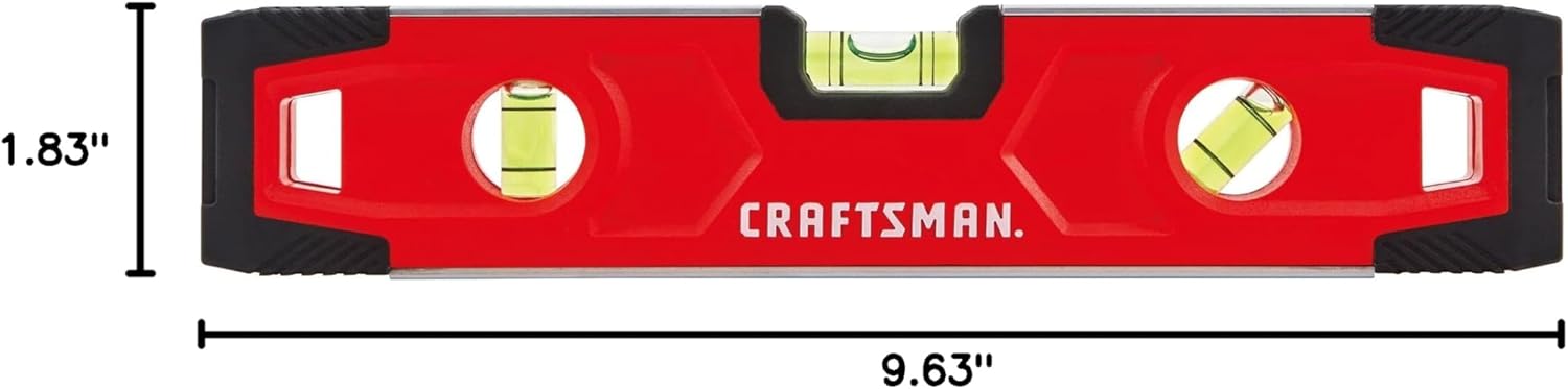 CRAFTSMAN_Torpedo_Level,_Magnetic,_9_inch_(CMHT43191)