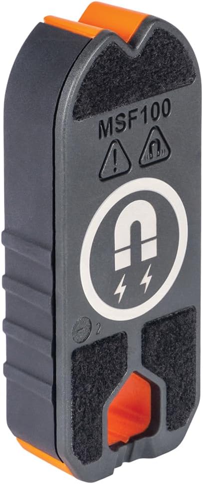 Klein_Tools_MSF100_Magnetic_Stud_Finder_and_Level,_Compact,_Wood_and_Metal_Detector_with_Bubble_Vial_for_Accurate_Markings,_Felt_Pad_Backing