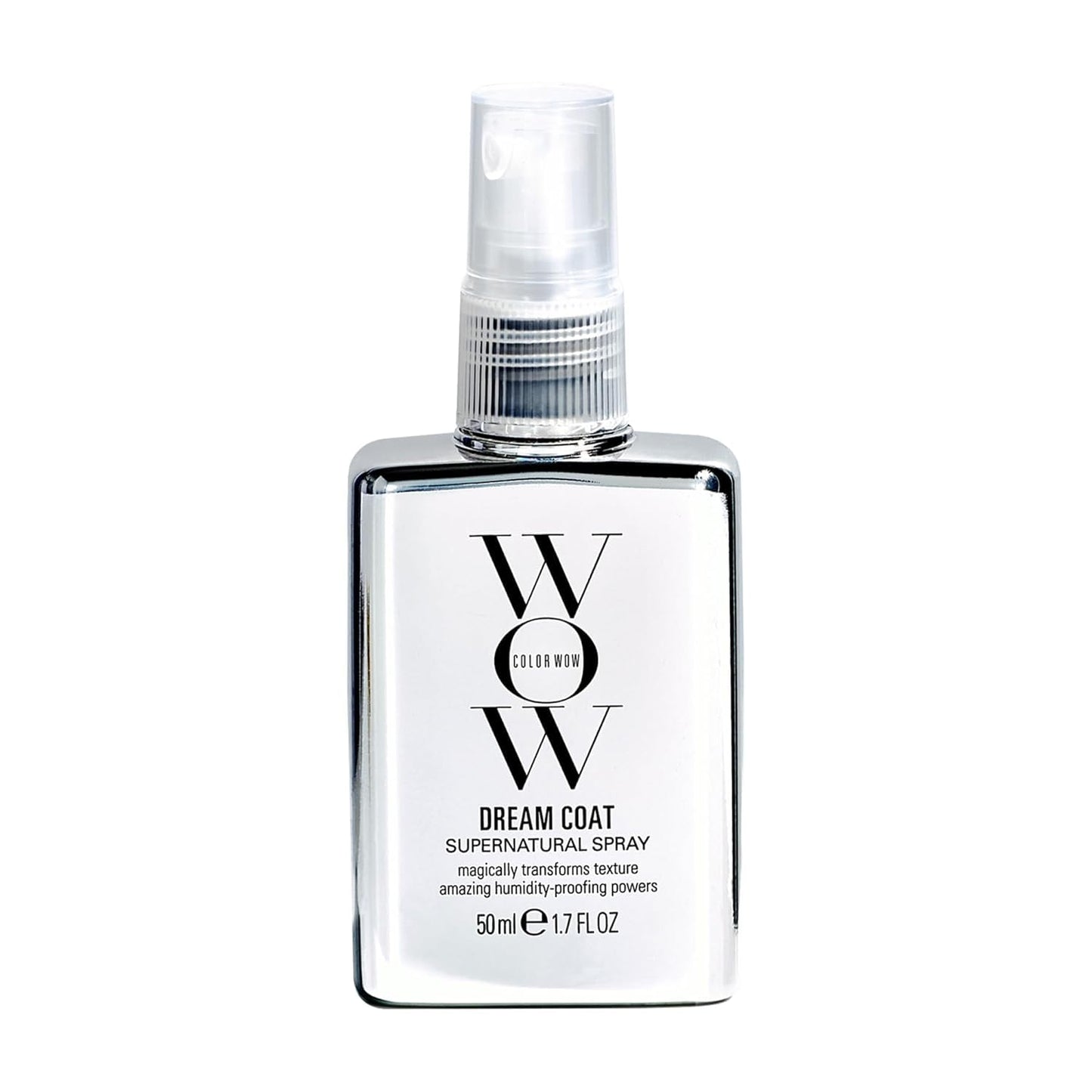 COLOR WOW Dream Coat Anti-Humidity Treatment Spray – Anti-Frizz Hair Smoothing Spray with Built-in Heat Protectant, Award-Winning Leave In Treatment for Glassy Smooth, Shiny Styles up to 3-4 Washes