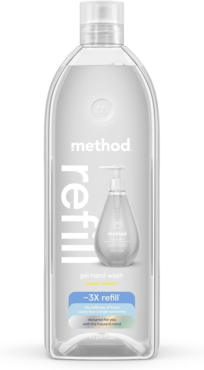 Method_Gel_Hand_Soap,_Refill,_Sweet_Water,_34_oz_(Packaging_May_Vary)