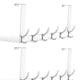 2 Pack-10 Hooks - Silver