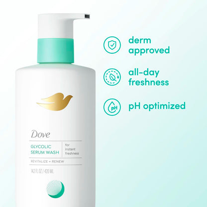 Dove_Glycolic_Serum_Body_Wash_for_Women_-_For_Skin_Renewal,_Hydration_&_Odor_Control,Fresh_Water_Lilly_Scent_14.2_oz
