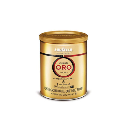 Lavazza_Qualita_Oro_Ground_Coffee,_Medium_Roast,_100%_Arabica,_8.8_oz_Tin_(Pack_of_6)