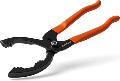 HORUSDY_12"_Adjustable_Oil_Filter_Pliers,_Adjustable_Oil_Filter_Wrench_Removal_Tool_(Orange)