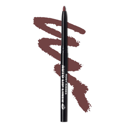 Ruby Kisses Auto Lip Liner, Cocoa