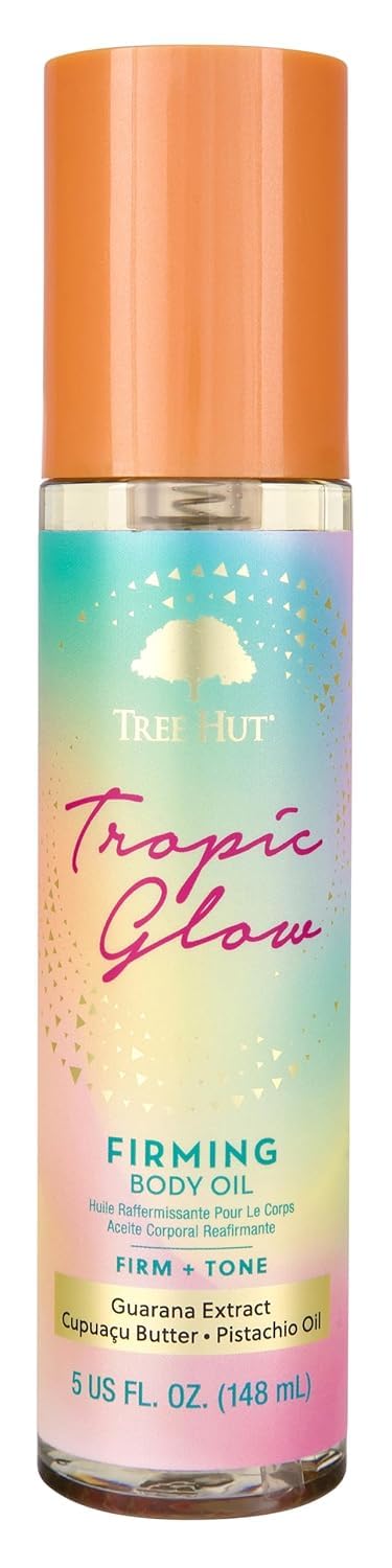 Tree_Hut_Tropic_Glow_Firming_Body_Oil,_Hydrating_Oil_with_Cupuacu_Butter,_Made_with_Guarana_&_Pistachio_for_Glowing_Skin,_5_fl_oz