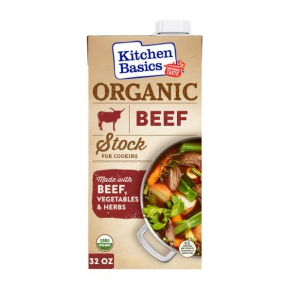 Kitchen_Basics_Organic_Beef_Stock,_32_oz._Carton,_Enrich_the_Flavor_of_Broth,_Pot_Roast,_Chili_and_Soups,_Perfect_for_Stocking_Up