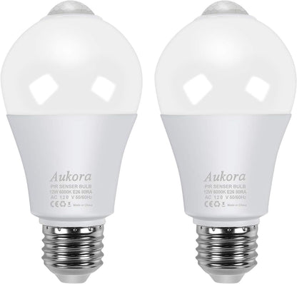 Aukora_Motion_Sensor_Light_Bulbs,_12W_(100-Watt_Equivalent)_E26_Motion_Activated_Dusk_to_Dawn_Security_Bulb_Outdoor/Indoor_for_Front_Door_Porch_Garage_Basement_Hallway_Closet(Cold_White_2_Pack)