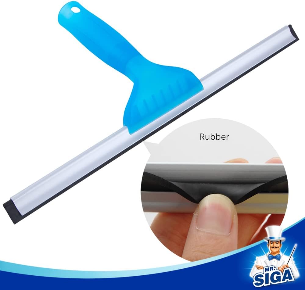 MR.SIGA_Professional_Window_Cleaning_Combo_-_Squeegee_&_Microfiber_Window_Scrubber,_14"